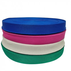 Cinta PP tubular 30mm color