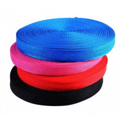 Cinta PP tubular 25mm color