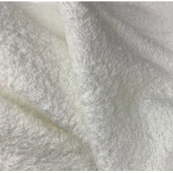 Toalla doble felpa blanca...